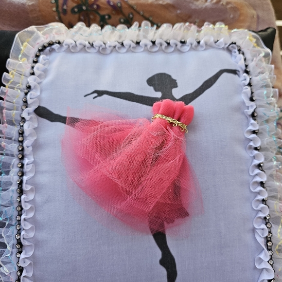 Ballerina Pillow Homemade - Picture 2 of 4